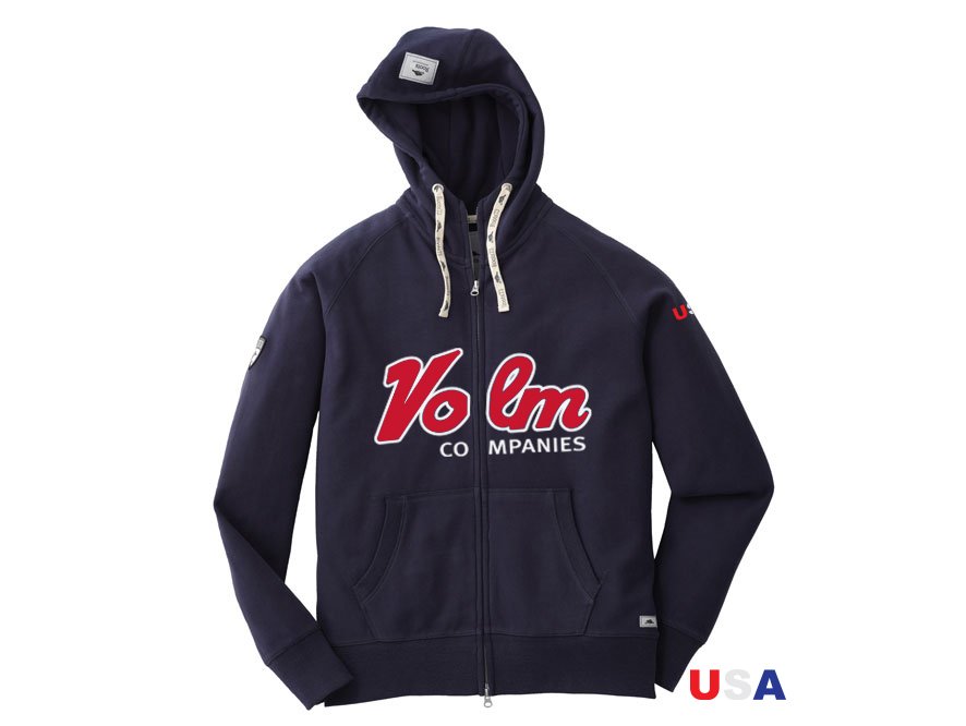 Volm Mens Office ROOTS Full Zip Hoody - USA - Image 4