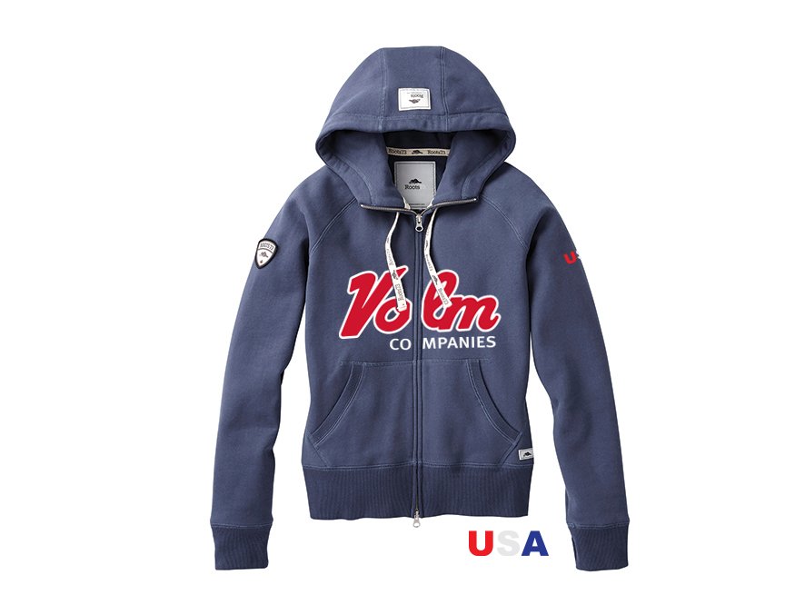 Volm Mens Office ROOTS Full Zip Hoody - USA - Image 2