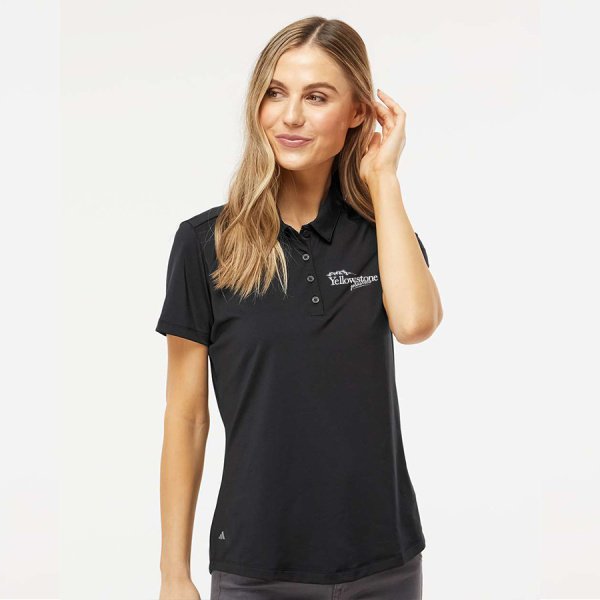 Ladies Adidas Solid Polo - Image 8