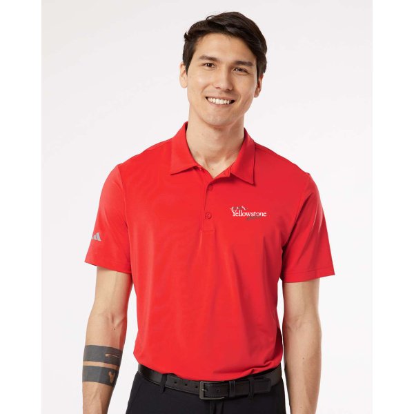 Mens Adidas Solid Polo - Image 8