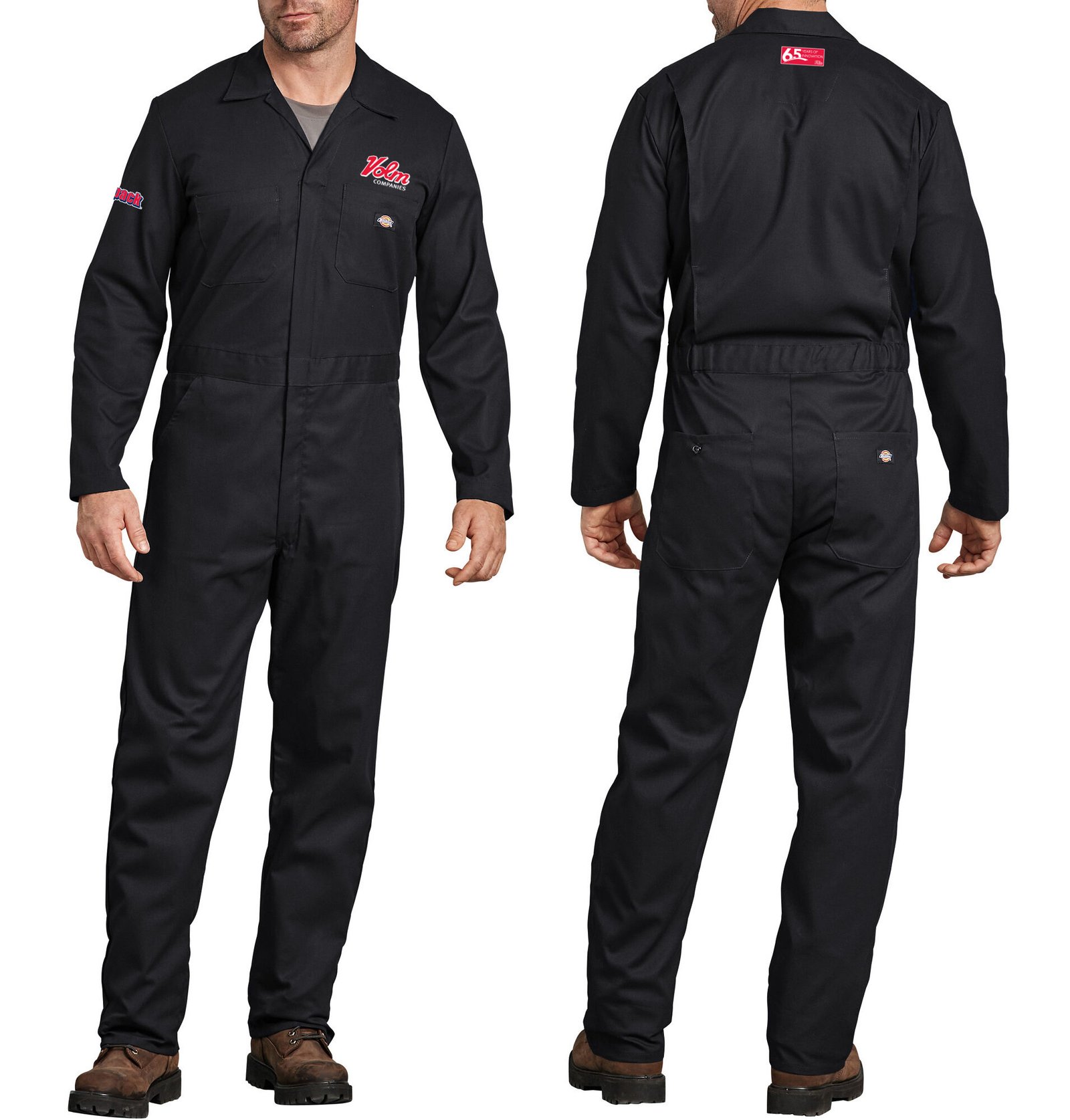 Action Back Long Sleeve Coveralls