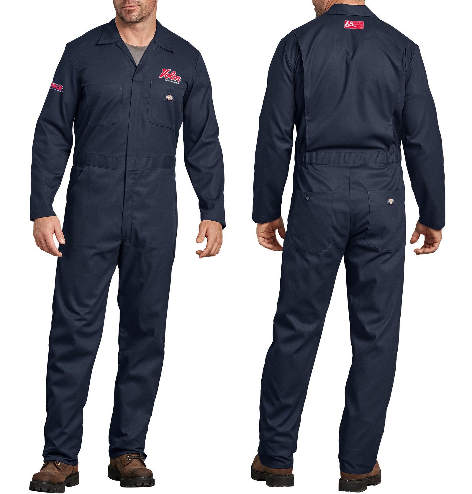 Action Back Long Sleeve Coveralls - Image 2