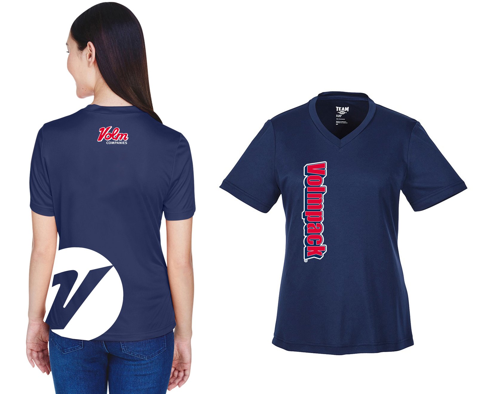 Ladies Moisture Wicking Short Sleeve Tee - Image 4