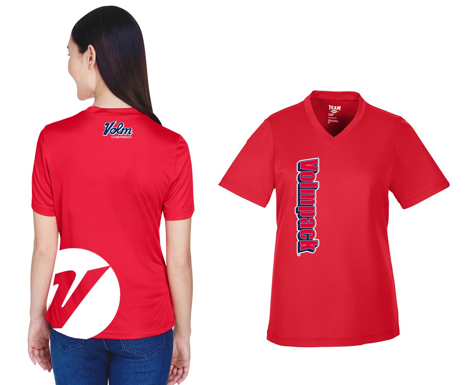 Ladies Moisture Wicking Short Sleeve Tee - Image 5